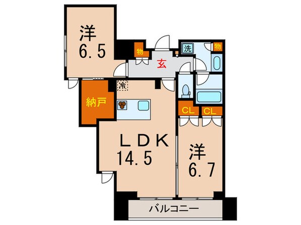 レジディア文京本駒込の物件間取画像